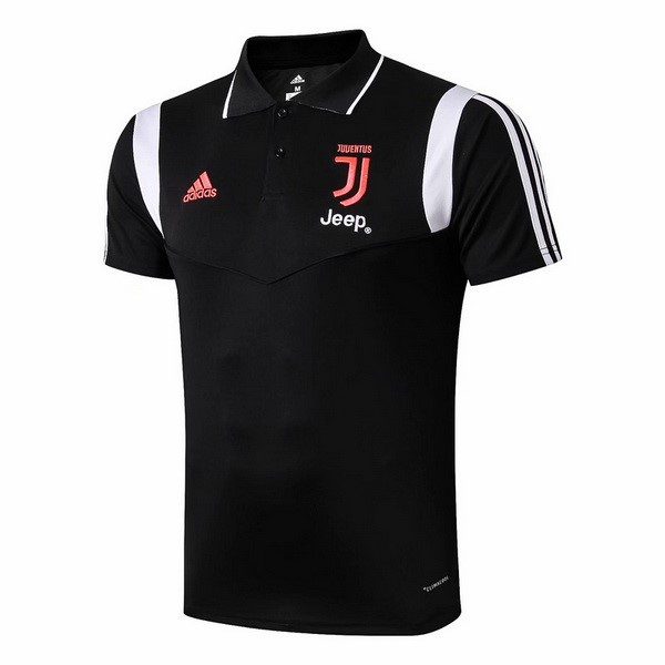 Polo Juventus 2019-20 Schwarz Pink Fussballtrikots Günstig